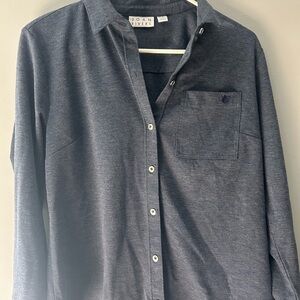 Joan Rivers women’s  Dark Blue Casual Shirt